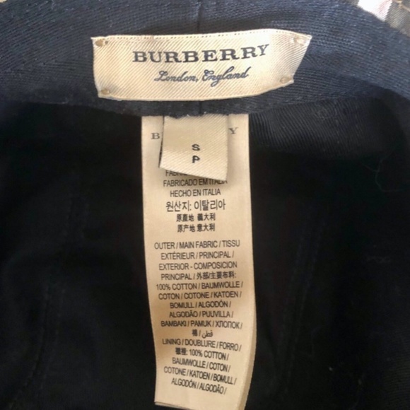 Vintage Style Burberry Bucket Hat